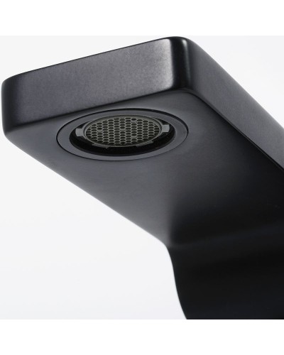 Смеситель для раковины WasserKRAFT Elbе 7410 Черный матовый Хром