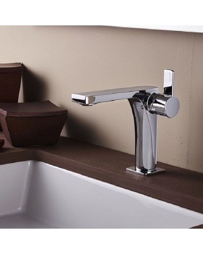 Смеситель для раковины Paffoni Rock RO071CR Хром