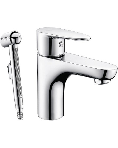 Смеситель для раковины WasserKRAFT Leine 3508 с гигиеническим душем Хром