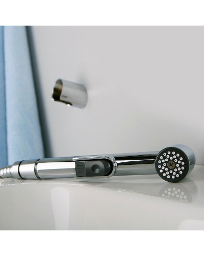 Смеситель для раковины WasserKRAFT Leine 3508 с гигиеническим душем Хром