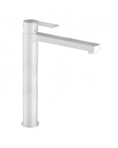 Смеситель для раковины Paffoni Ringo RIN081BO Белый матовый