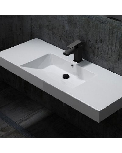 Смеситель для раковины Paffoni Elle EL071NO Черный матовый