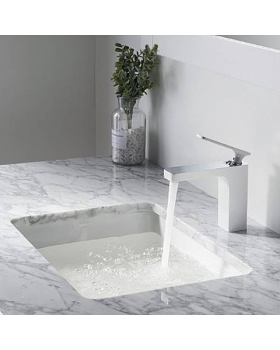 Смеситель для раковины Timo Torne 4361/00-16F Хром Белый