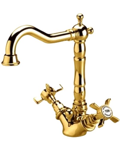 Смеситель для раковины Migliore Princeton BN.PRN-834.DO Золото