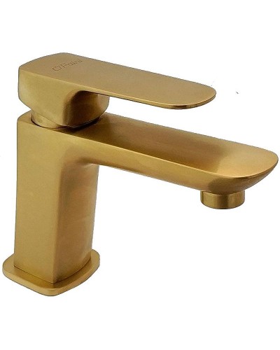 Смеситель для раковины Paini Nove 09PJ211 Матовое золото