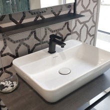 Смеситель для раковины Paini Nove 09PZ211 Черный матовый