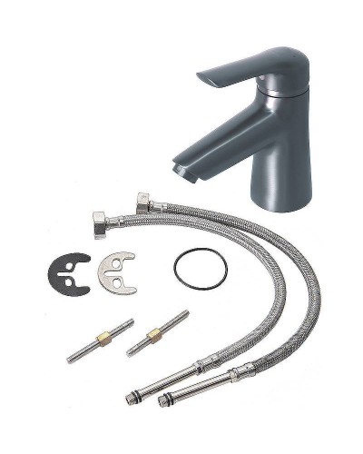 Смеситель для раковины Orange Tony M54-021Gr Графит