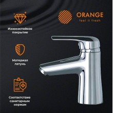 Смеситель для раковины Orange Tony M54-021cr Хром