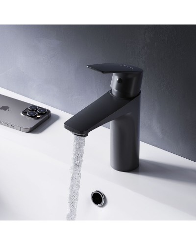 Смеситель для раковины AM.PM Gem F90A02122 Черный