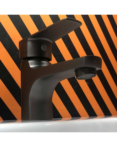 Смеситель для раковины Orange Loop M26-021GR Серый