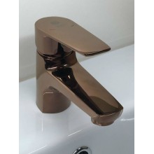 Смеситель для раковины Orange Loop M26-021RG Розовое золото