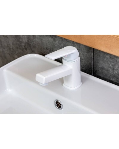 Смеситель для раковины Orange OneLife P02-021w Белый