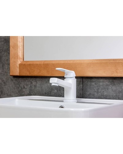 Смеситель для раковины Orange OneLife P02-021w Белый