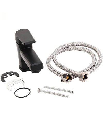 Смеситель для раковины Orange OneLife P02-021b Черный