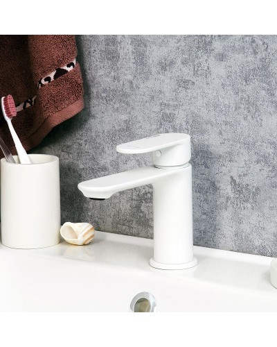 Смеситель для раковины WasserKRAFT Mindel 8503 Белый матовый