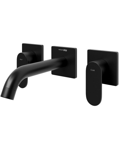 Смеситель для раковины WasserKRAFT Elbе 7445 Черный матовый