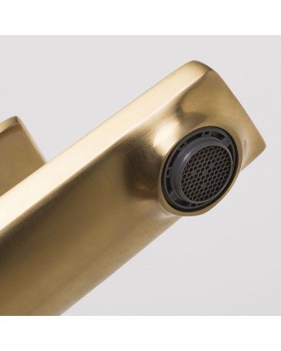 Смеситель для раковины WasserKRAFT Aisch 5503 Золото матовое