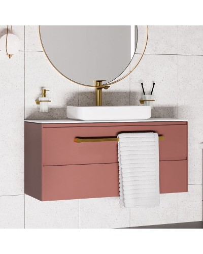 Смеситель для раковины WasserKRAFT Aisch 5503H Золото матовое