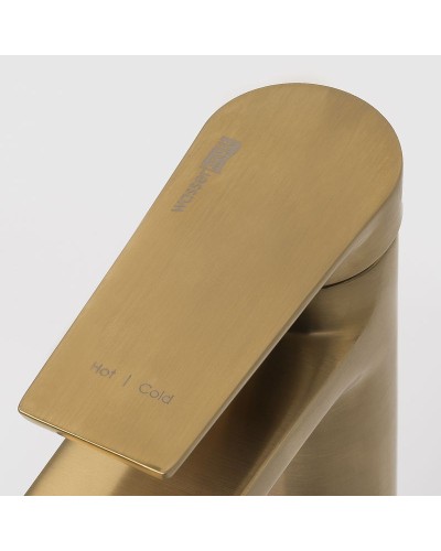 Смеситель для раковины WasserKRAFT Aisch 5503H Золото матовое