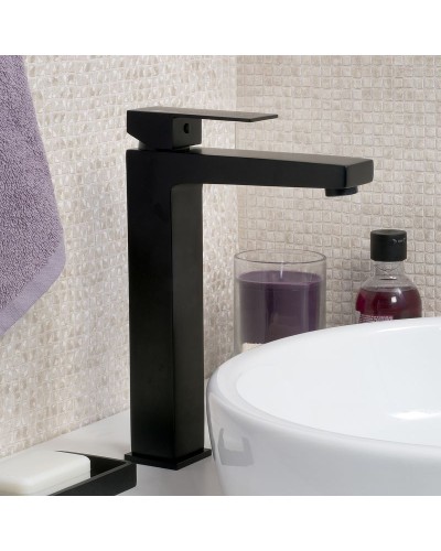 Смеситель для раковины WasserKRAFT Abens 2003H Черный матовый