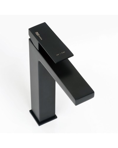 Смеситель для раковины WasserKRAFT Abens 2003H Черный матовый