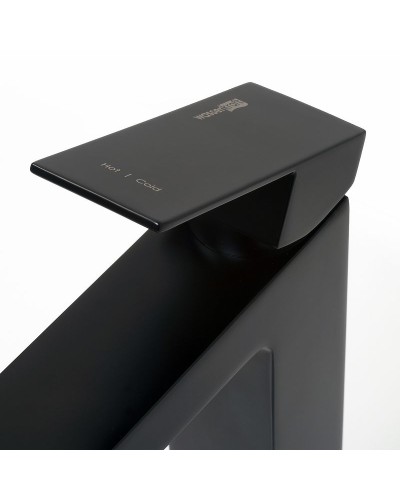 Смеситель для раковины WasserKRAFT Abens 2003H Черный матовый