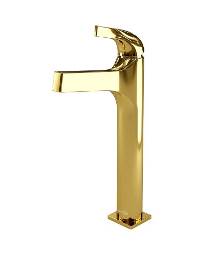 Смеситель для раковины WasserKRAFT Sauer 7103H Золото