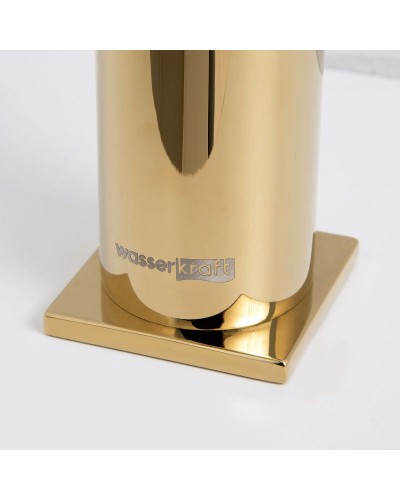 Смеситель для раковины WasserKRAFT Sauer 7103H Золото