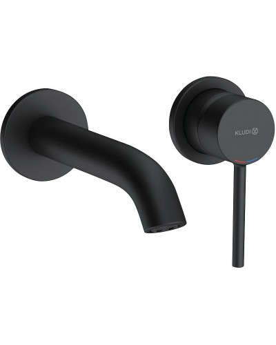 Смеситель для раковины Kludi Bozz 382443976 Черный матовый