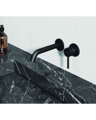 Смеситель для раковины Kludi Bozz 382443976 Черный матовый