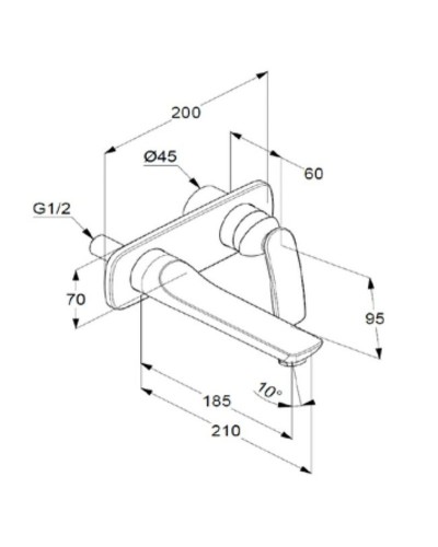 Смеситель для раковины Kludi Balance 522469175 Белый Хром