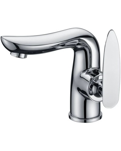 Смеситель для раковины без донного клапана BelBagno Volturno VOL-LVM-CRM