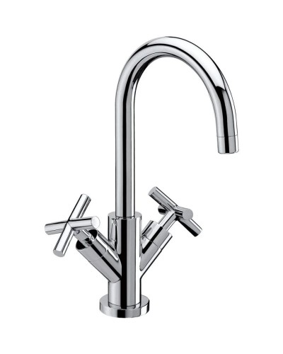 Смеситель для раковины без донного клапана BelBagno Vittoria BRE-LVM-CRM