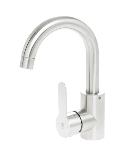 Смеситель для раковины Orange Steel M99-011ni Никель