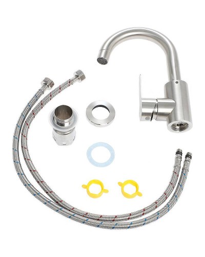 Смеситель для раковины Orange Steel M99-011ni Никель