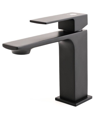 Смеситель для раковины Orange Lutz M04-021b Черный