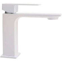 Смеситель для раковины Orange Lutz M04-021w Белый