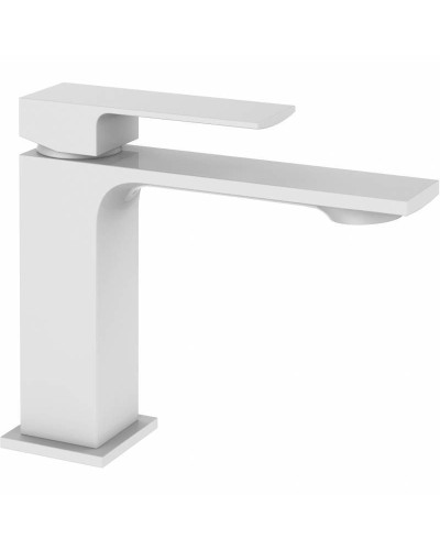 Смеситель для раковины Orange Lutz M04-021w Белый