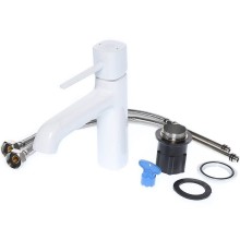 Смеситель для раковины Orange Karl M05-021w Белый