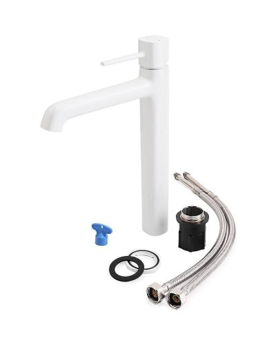 Смеситель для раковины Orange Karl M05-121w Белый