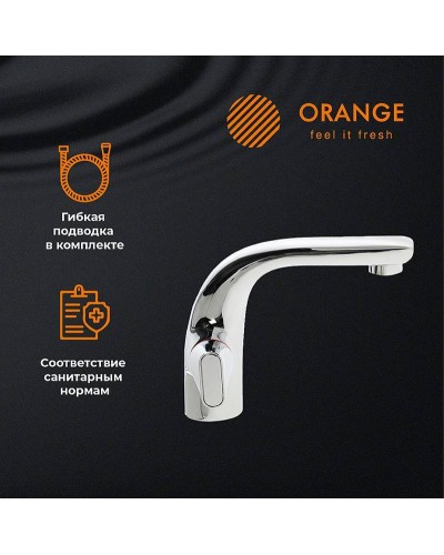 Смеситель для раковины Orange Lotos M32-021cr Хром