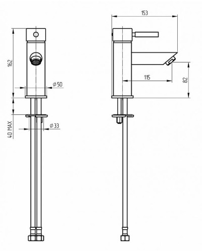 Смеситель для раковины Migliore Fortis 18660 Хром