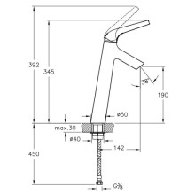 Смеситель для раковины Vitra Nest Trendy A42301EXP