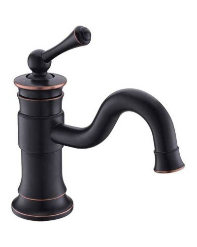 Смеситель для раковины Timo Adelia 6061/04F Черный антик