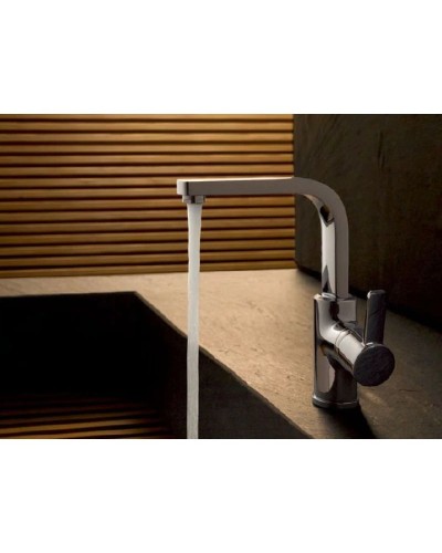 Смеситель для раковины с донным клапаном Kludi Q-Beo 420250542