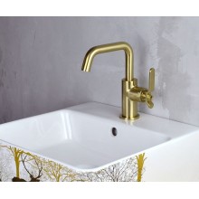 Смеситель для раковины Bronze de Luxe 1760'S 1178CG Золото матовое