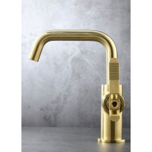 Смеситель для раковины Bronze de Luxe 1760'S 1178CG Золото матовое