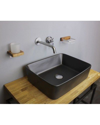 Смеситель для раковины Bronze de Luxe 1760'S 5530CC Хром матовый