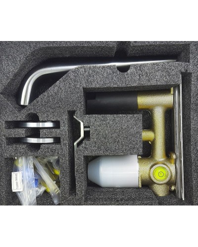 Смеситель для раковины Bronze de Luxe 1760'S 5530CC Хром матовый