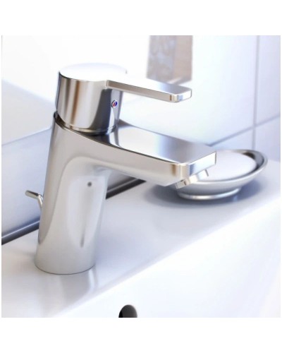 Смеситель для раковины с донным клапаном Kludi O-Cean 383500575